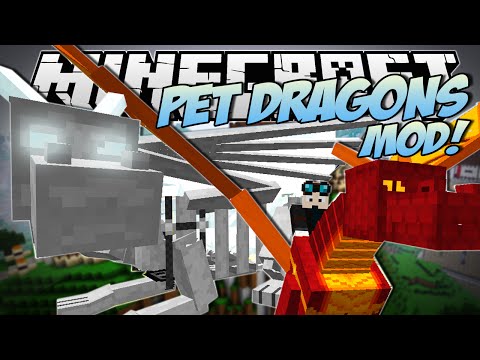 Minecraft | PET DRAGONS MOD! (Tame, Mount & Fly Your Own Dragon!) | Mod Showcase Minecraft | PET DRAGONS MOD! (Tame, Mount & Fly Your Own Dragon!) | Mod Showcase