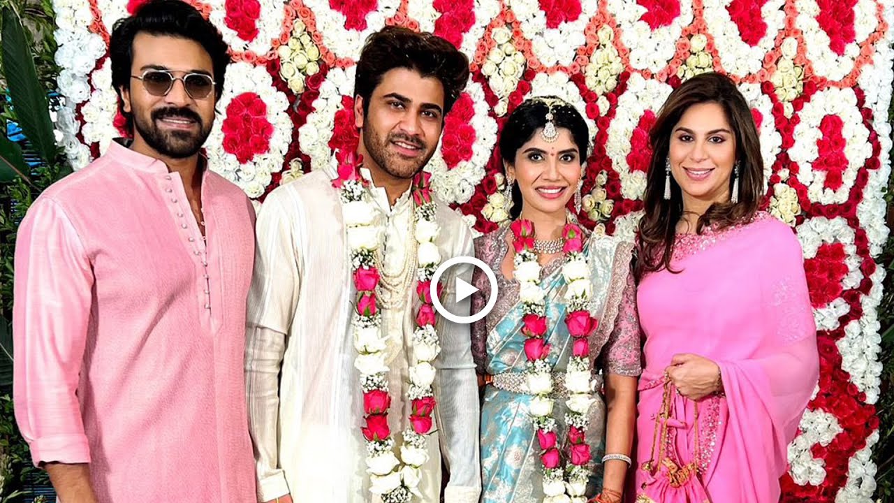 Mega Power Star Ram Charan With His Wife Upasana Attended The ...