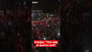 Ərdoğan: \