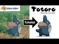 Grease pencil beginner tutorial | TOTORO | Blender 3.2