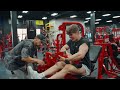 world’s best natural bodybuilder puts me through extreme leg day