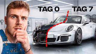 Ist mein Unfall Porsche noch zu retten? 👨‍🔧