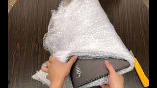 不到4000块买来的联想笔记本开箱，打开箱子那一秒：没发错货吧！