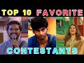 Top 10 Peoples Favorite Contestants in Biggboss | Biggboss Tamil Season 12345 |Biggboss memories