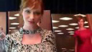 Mad Men's Christina Hendricks talks to Tele-buddy