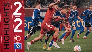 HIGHLIGHTS | Fortuna Düsseldorf vs. Hamburger SV 2:2 | Ein packendes Duell
