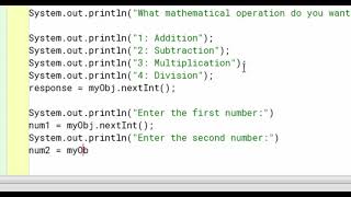 Coding in Java Episode 4: Switch Statements