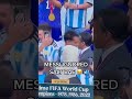 Messi ignored Salt bae after winning the world cup #messi #subscribe