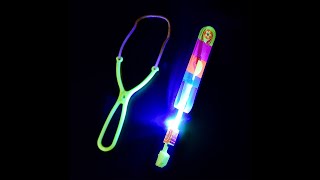 Luminous LED Arrow And Slingshot Toy