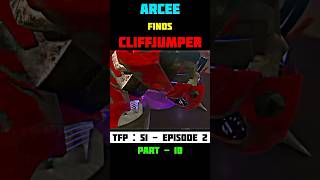 Arcee finds Cliffjumper ( TFP : Season 1 - Episode 2 ) - movie clips edits - #shorts #foryou #viral