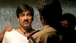 Idiot Movie || Prakash Raj Interogating Ravi Teja In Police Station Video