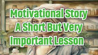 Motivational Story - A Short But Very Important Lesson