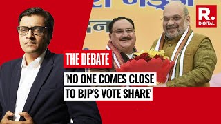 Arnab Deflates '60% People Voted Against BJP In 2019' Argument By Prashant Kishor | The Debate