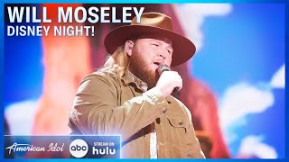 Will Moseley: "The Ballad of the Lonesome Cowboy" from Toy Story 4 - Disney Night American Idol 2024