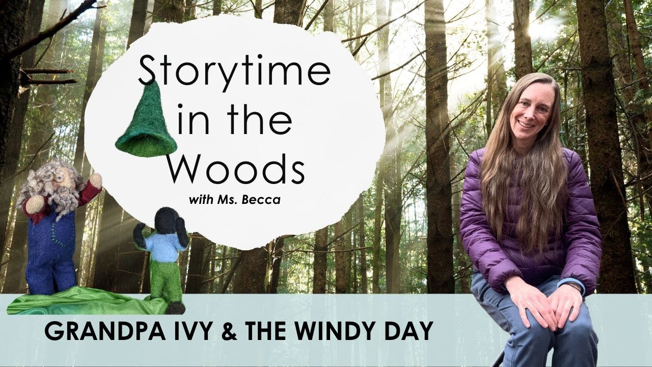 A Spring Story About A Windy Day Grandpa Ivy The Windy Day Youtube