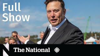 CBC News: The National | Twitter deal, Mysterious liver disease, Beijing COVID-19