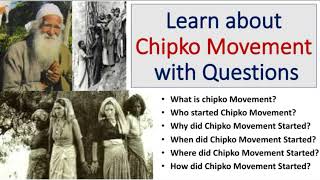 What is Chipko Movement |All about Chipko Movement| |Chipko Movement|