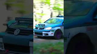 Another Bristol Forest Rally fly by in the mk5 2.5 5 cylinder! Sounds from an angel. VW #shorts