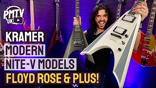 Kramer Modern Collection Nite-V Guitars! - THE Flying V Guitar To Get For Todays Shredder!