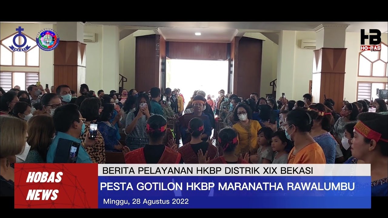 PESTA GOTILON HKBP MARANATHA RAWALUMBU (28/08/2022) - YouTube