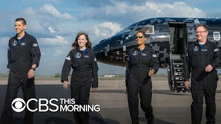 SpaceX to launch four American civilians on historic, three-day voyage around Earth