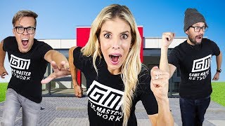 Escaping GMI Headquarters to Reveal Truth about the Contract! The Game Master Network