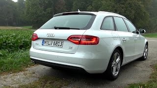 2014 Audi A4 2.0 TDI 150 HP Quattro Facelift Test Drive