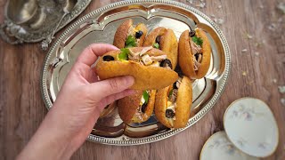 Homemade savory Beignet Recipe, Fricassee