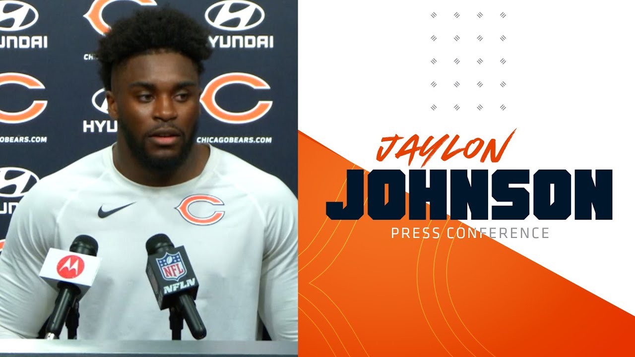 Jaylon Johnson On Goals For This Season | Chicago Bears - YouTube