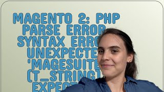 Magento: MAGENTO 2: PHP Parse error: syntax error, unexpected 'MageSuite' (T_STRING), expecting f...