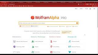 Teacher Tech Tool - Wolfram|Alpha