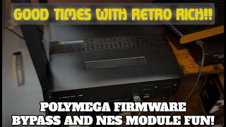 Polymega - Firmware Update Bypass and NES Module FUN!! Good Times With Retro Rich Ep 461S