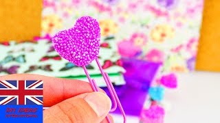 How to make a cute heart shaped, paperclip!