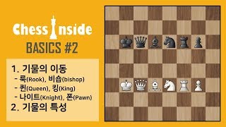 체스의 기초#2 - 기물(Pieces)의 이동(행마법)