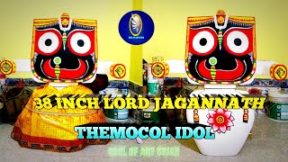 making Lord Jagannath Idol With Thermocol Step by Step Guide