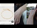 monica vinader | bracelet + quick sephora unboxing #jewellery #monicavinader #unboxing #bracelet