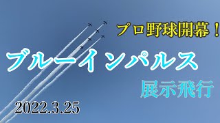 プロ野球開幕！ブルーインパルス展示飛行\u0026隊員紹介@西武球場前駅ベルーナドーム