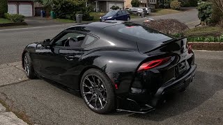 Замена моторчика электро рулевой рейки и тест драйв на 2020 Toyota Supra GR MK5 A90 B58 3.0 BMW Z4