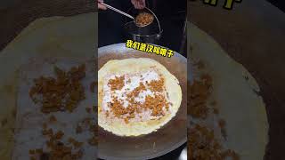 15塊錢一份的武漢豆皮，這也太香了吧#豆皮#小吃#美食