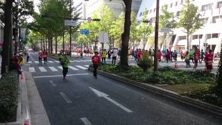 大阪マラソン2014 7km付近⑩ 10時27分～