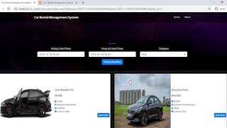 Car Rental Management System Demo