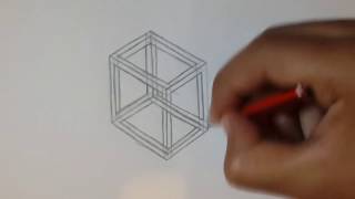 How To Draw The Escher Cube