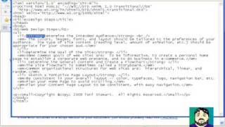 Web Page Design: Finding HTML Errors / Validating