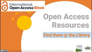 Open Access Library Resources