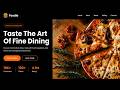 Responsive Restaurant Landing Page | HTML CSS JavaScript