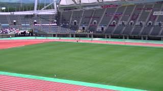 H25熊本県高校総体　男子 ４×４００ｍ 決勝