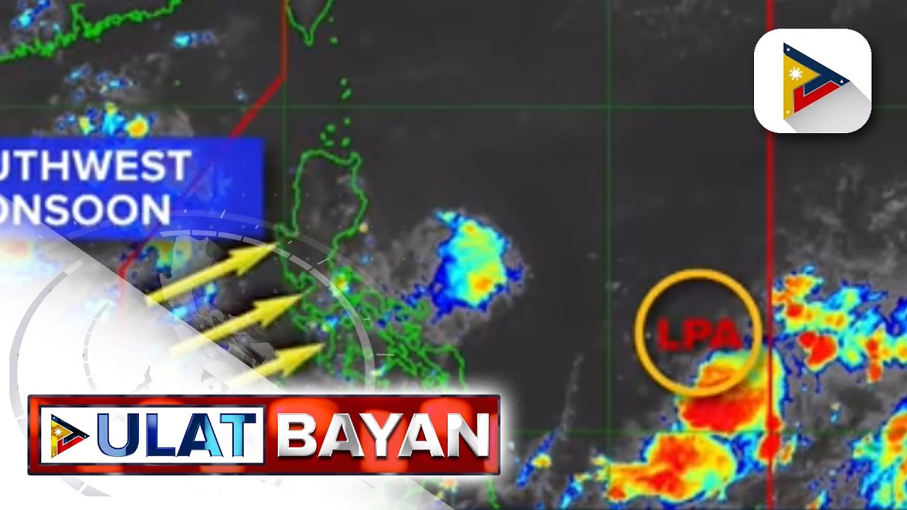 Binabantayang LPA Ng PAGASA, Nakapasok Na Sa PAR - YouTube