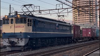 EF65 2088号機[新]牽引　高速貨物列車