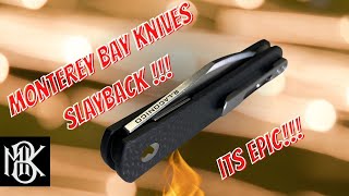 MBK SLAYBACK EDC FLIPPER KNIFE | ITS AWESOME