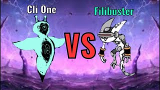 Battle cats - Cli One VS Filibuster